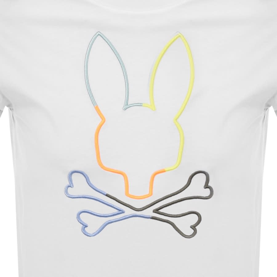 Alternative Image for ProductPsycho Bunny Sheffield Logo T Shirt White3