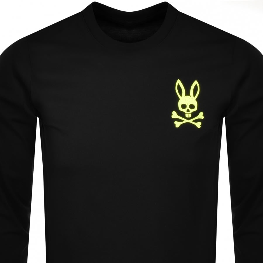 Alternative Image for ProductPsycho Bunny Jasper Long Sleeve T Shirt Black2