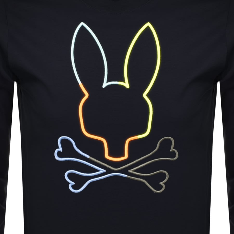 Alternative Image for ProductPsycho Bunny Sheffield Long Sleeve T Shirt Navy3