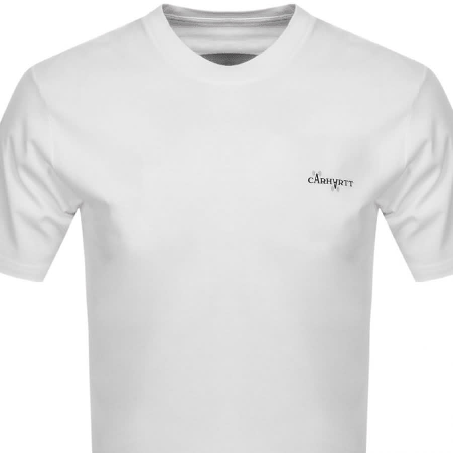 Alternative Image for ProductCarhartt Short Sleeve Calibrate T Shirt White2