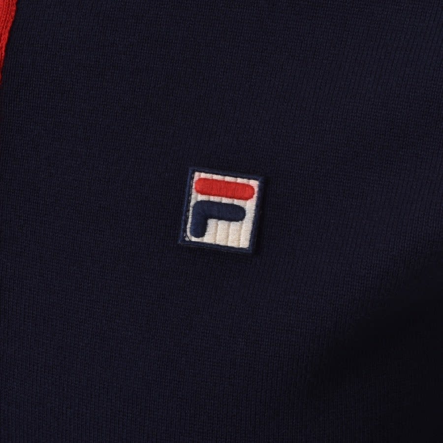 Alternative Image for ProductFila Vintage Santiago Knit Polo T Shirt Navy3