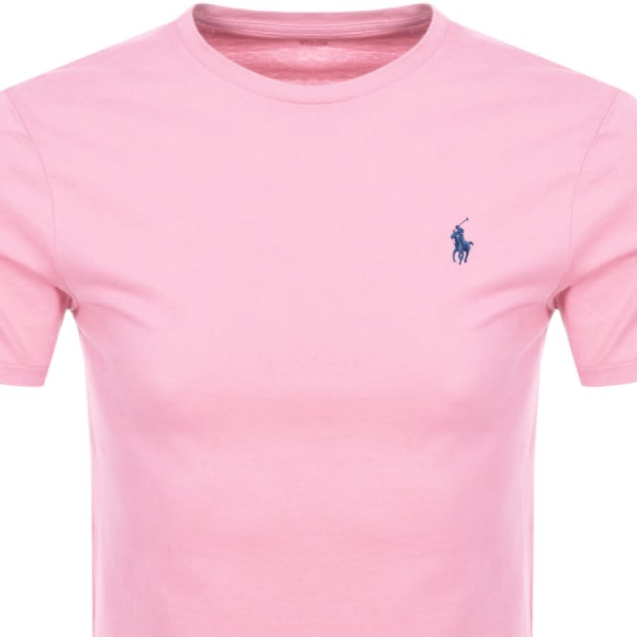 Alternative Image for ProductRalph Lauren Crew Neck T Shirt Pink2