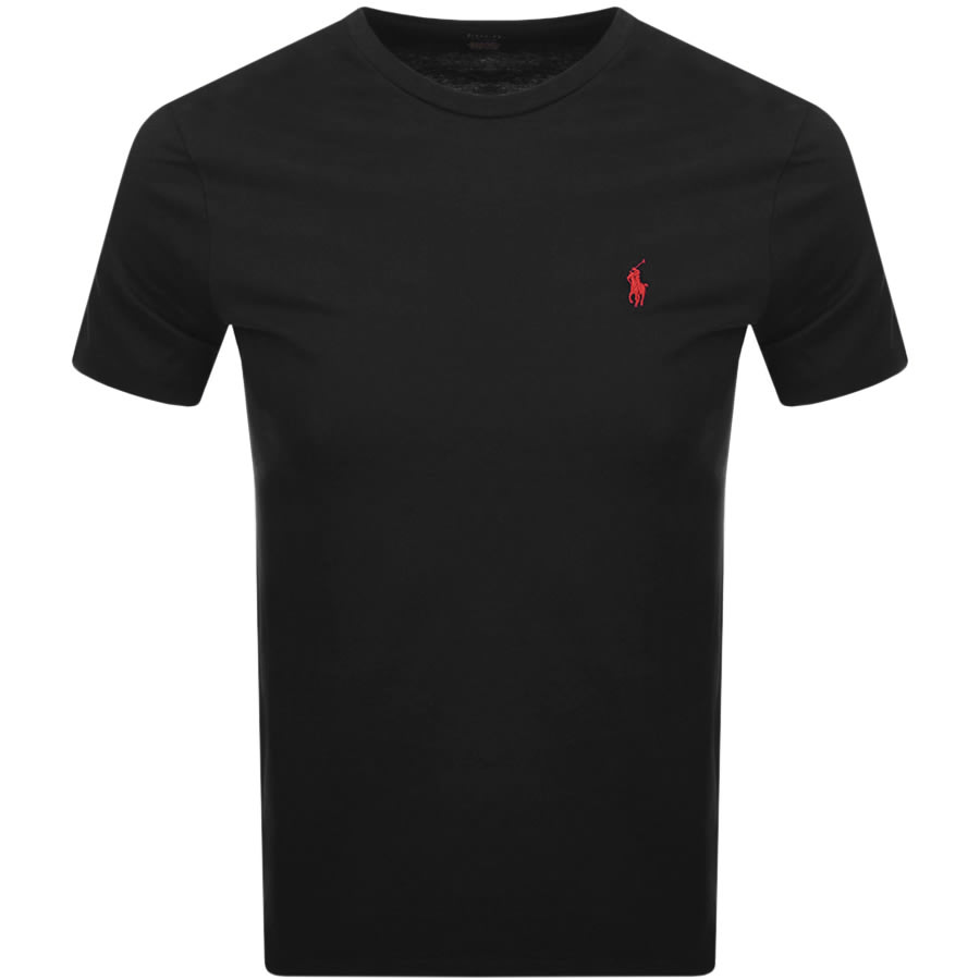 Alternative Image for ProductRalph Lauren Crew Neck Custom Fit T Shirt Black1