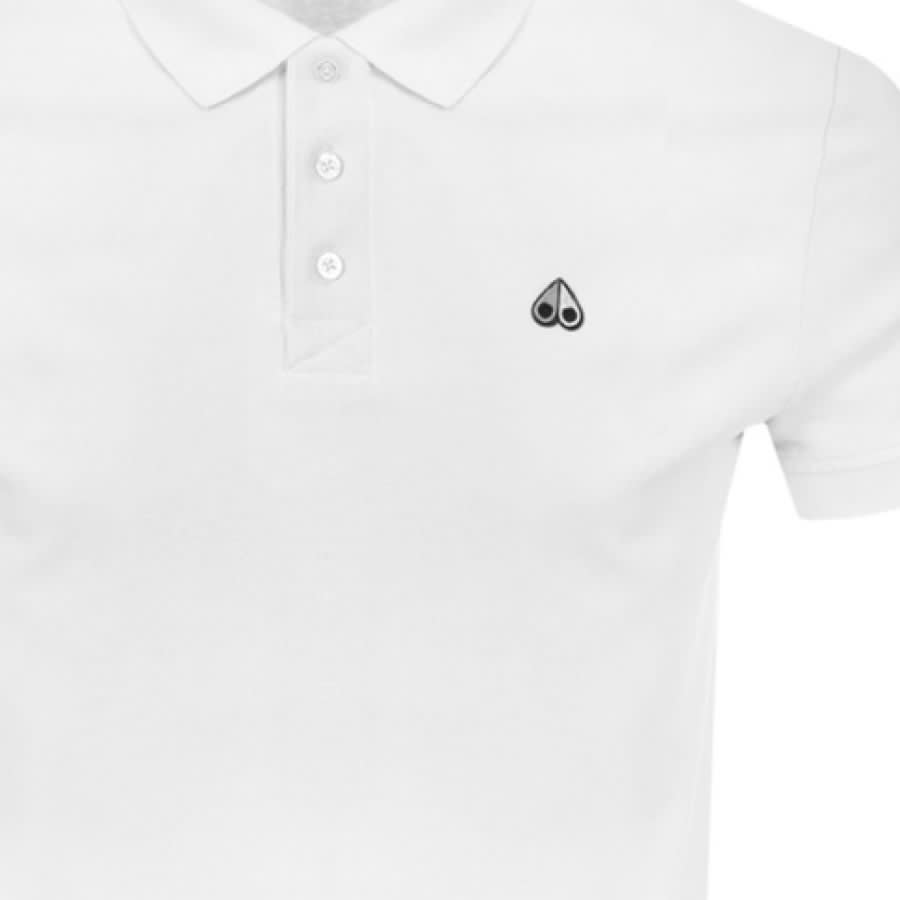 Alternative Image for ProductMoose Knuckles Short Sleeved Polo T Shirt White3