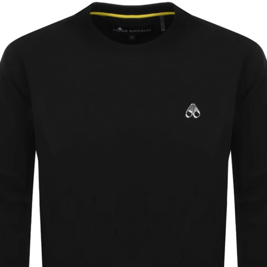 Alternative Image for ProductMoose Knuckles Greyfield Sweatshirt Black2