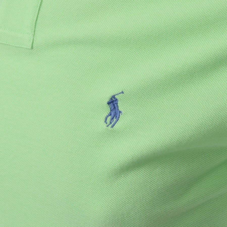 Alternative Image for ProductRalph Lauren Custom Slim Polo T Shirt Green3
