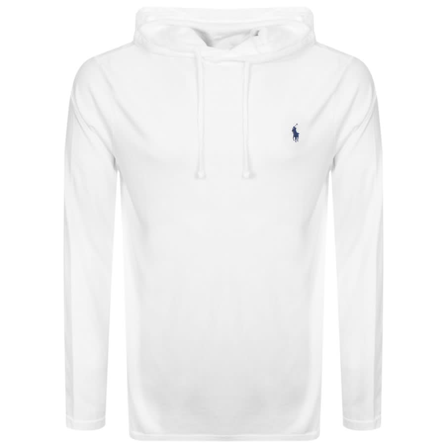 Alternative Image for ProductRalph Lauren Long Sleeved Hooded T Shirt Cream1