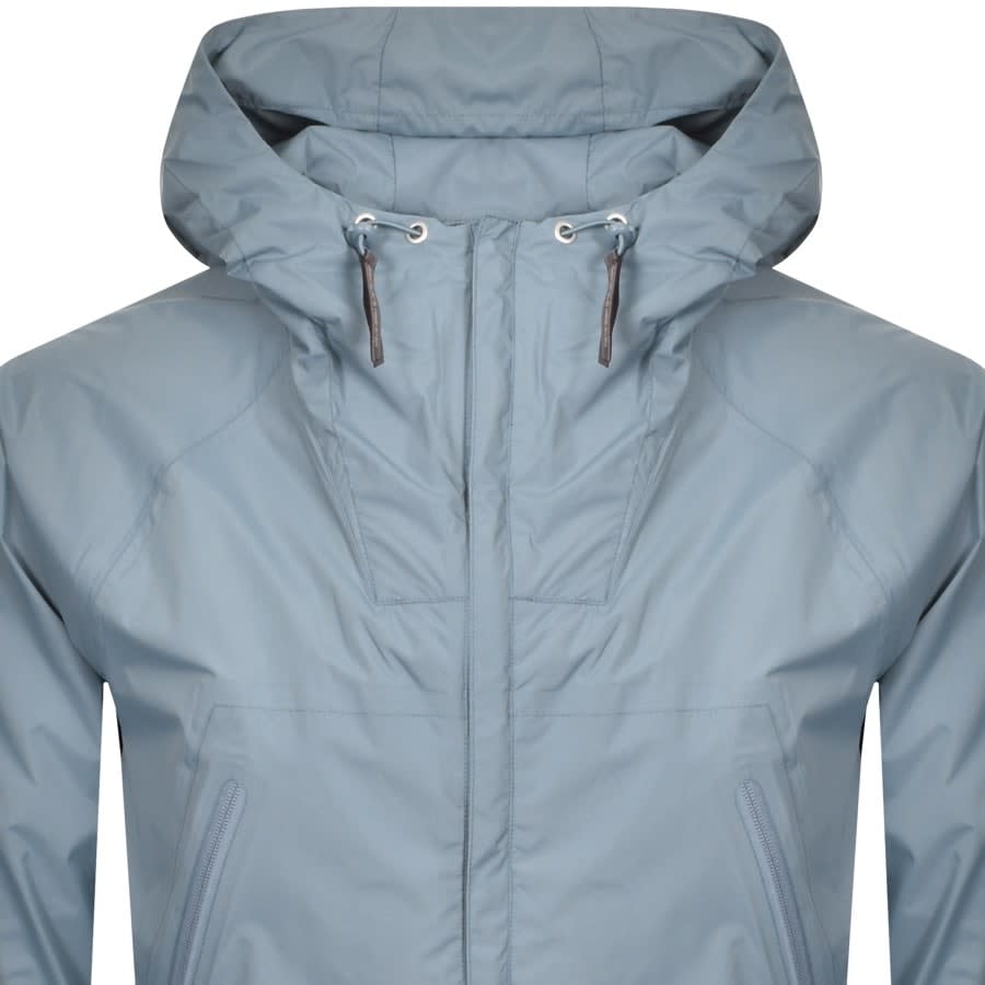 Alternative Image for ProductPretty Green Seam Sealed Zip Through Jacket Blue2