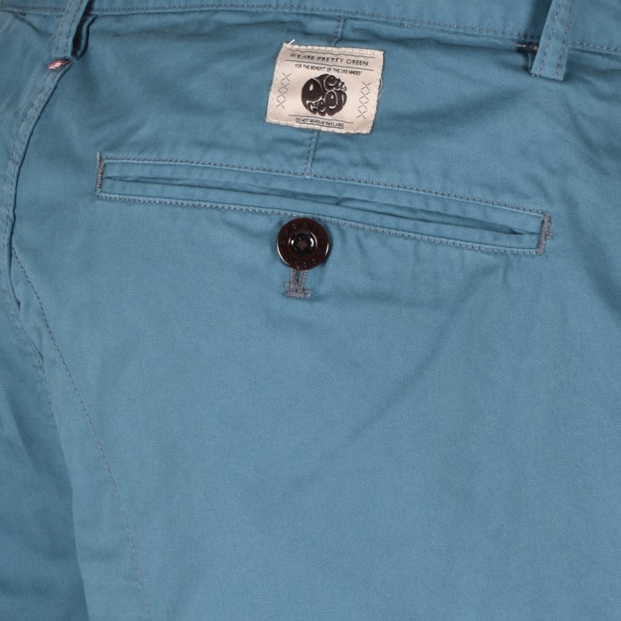 Alternative Image for ProductPretty Green Cargo Shorts Blue3