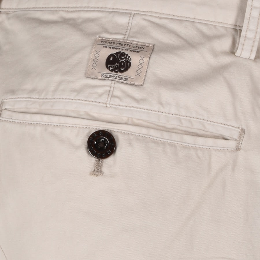 Alternative Image for ProductPretty Green Cargo Shorts Beige3