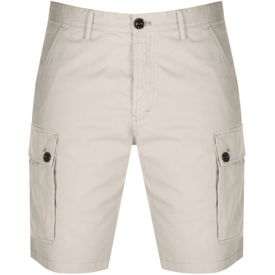 Alternative Image for ProductPretty Green Cargo Shorts Beige1