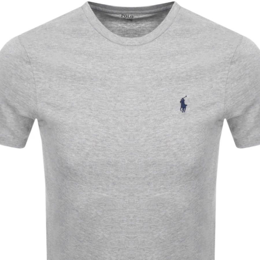 Alternative Image for ProductRalph Lauren Crew Neck Custom Fit T Shirt Grey2