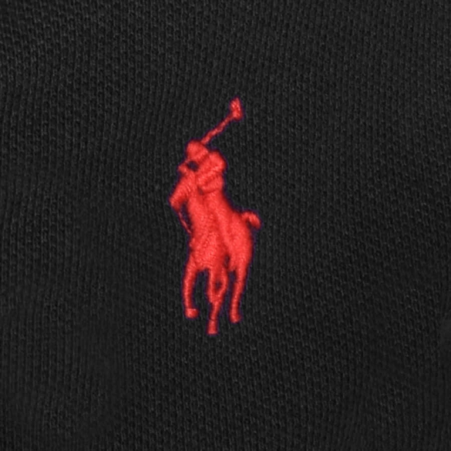 Alternative Image for ProductRalph Lauren Custom Slim Fit Polo T Shirt Black3