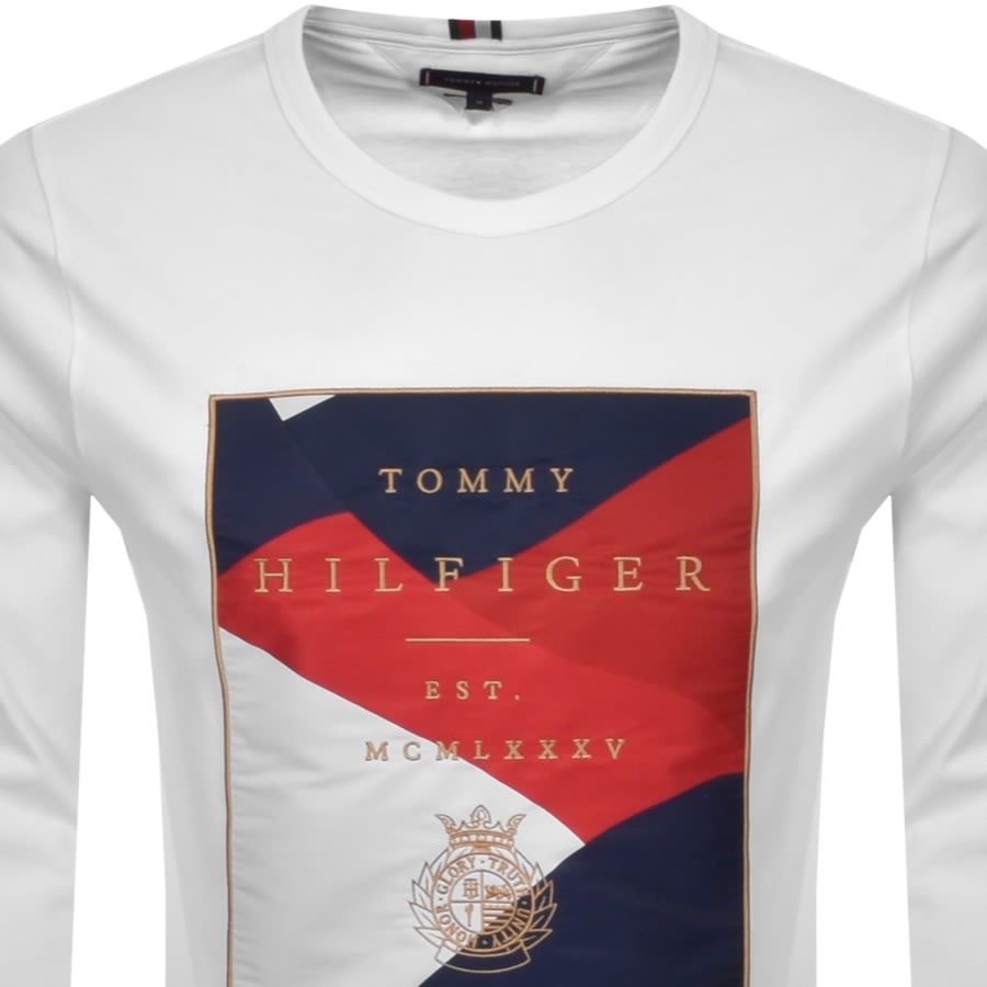 Alternative Image for ProductTommy Hilfiger Icon Patch Long Sleeve T Shirt Whit2