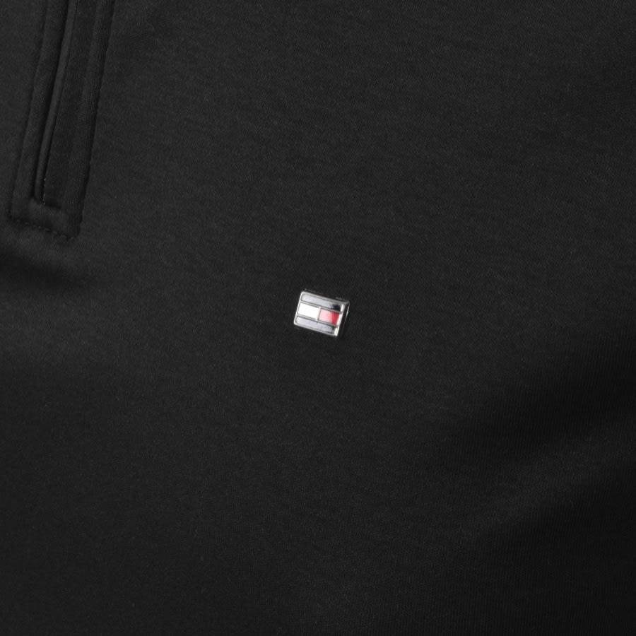 Alternative Image for ProductTommy Hilfiger Interlock Zip Polo T Shirt Black3
