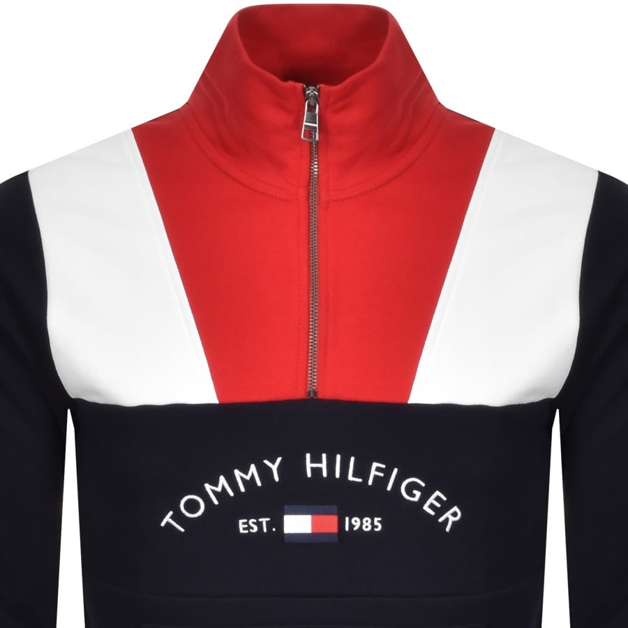 Alternative Image for ProductTommy Hilfiger Colour Block Sweatshirt Navy2