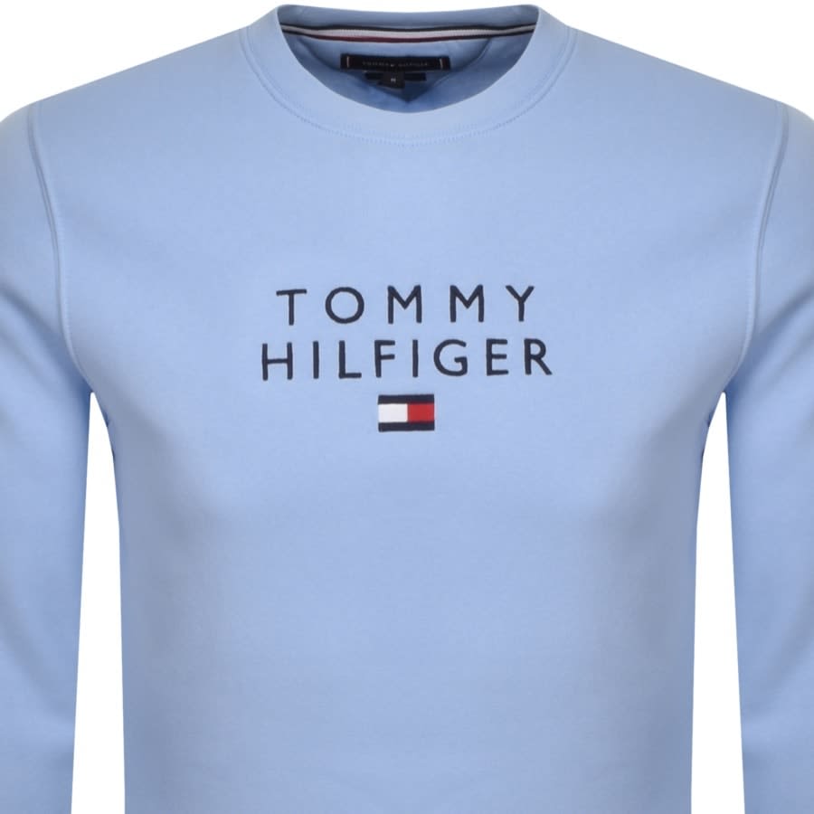 Alternative Image for ProductTommy Hilfiger Crew Neck Sweatshirt Blue2