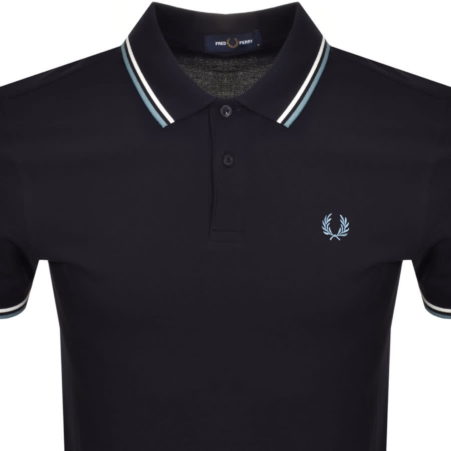 Alternative Image for ProductFred Perry Twin Tipped Polo T Shirt Navy2