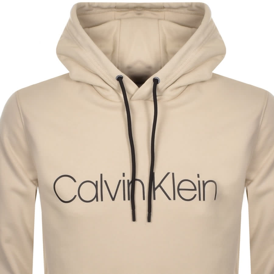 Alternative Image for ProductCalvin Klein Logo Hoodie Beige2