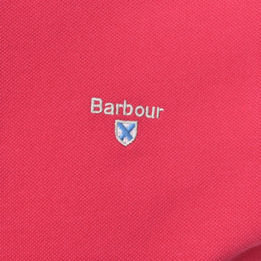 Alternative Image for ProductBarbour Pique Polo T Shirt Pink3