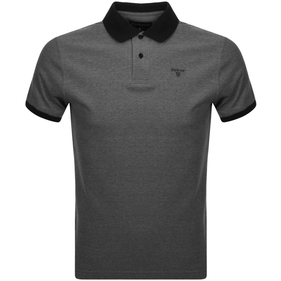 Alternative Image for ProductBarbour Sports Polo T Shirt Black1