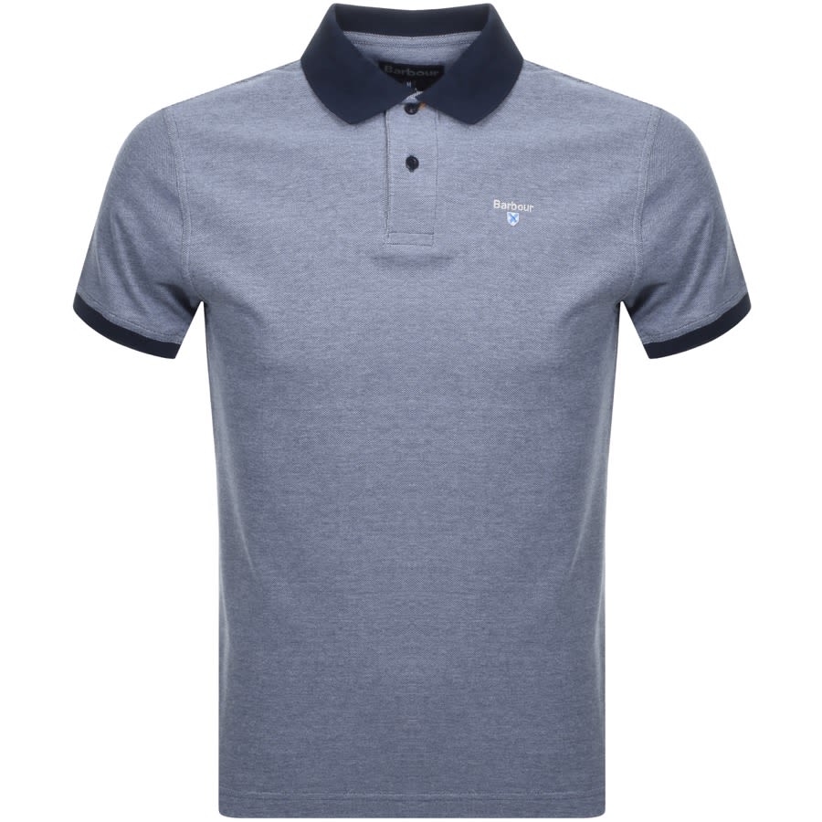 Alternative Image for ProductBarbour Sports Polo T Shirt Blue1