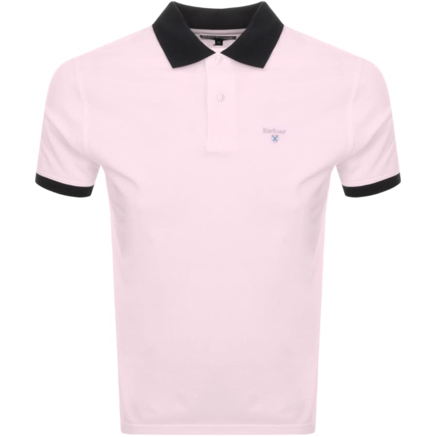 Alternative Image for ProductBarbour Lynton Polo T Shirt Pink1