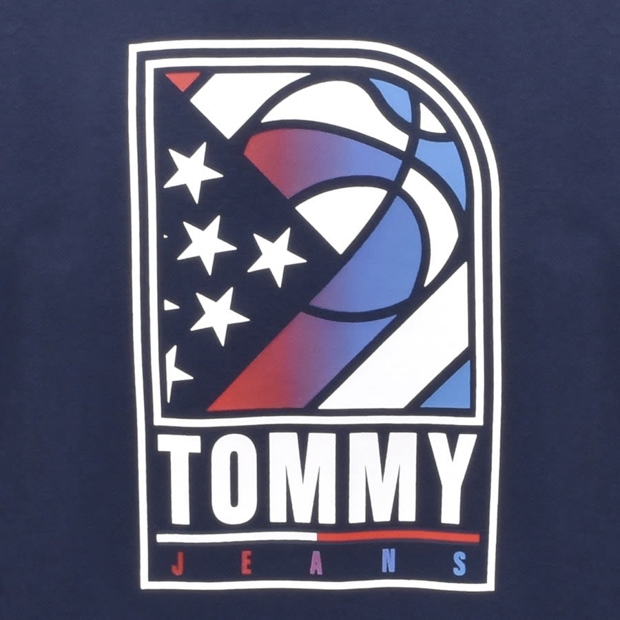 Alternative Image for ProductTommy Jeans Basketball Sweatshirt Navy3