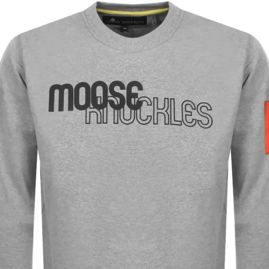 Alternative Image for ProductMoose Knuckles Transit Sweatshirt Grey2