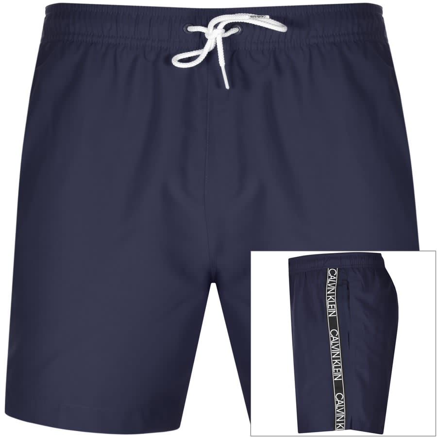 Alternative Image for ProductCalvin Klein Logo Swim Shorts Navy1