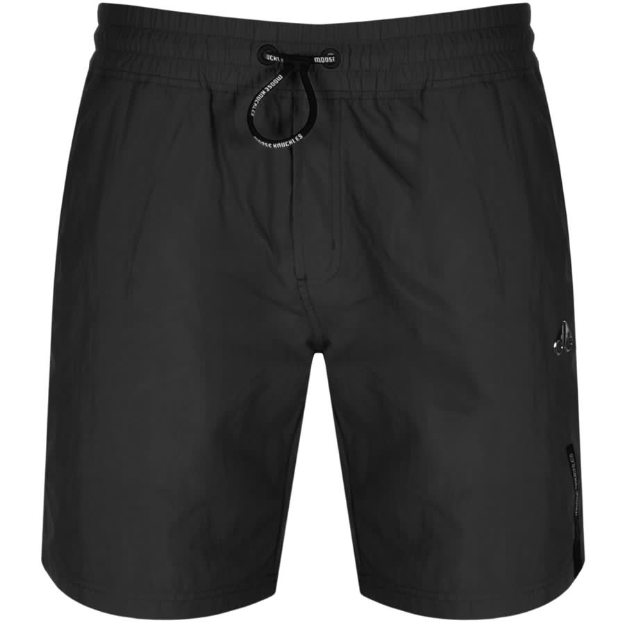 Moose Knuckles Supergrass Shorts Black | Mainline Menswear