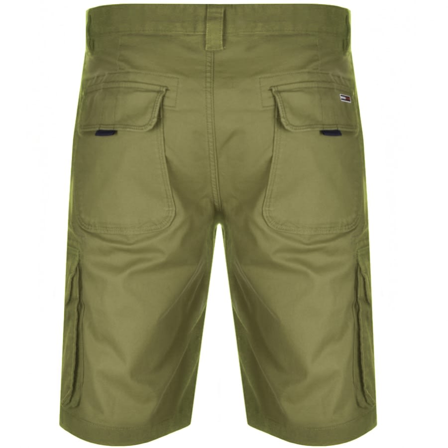 Alternative Image for ProductTommy Jeans Washed Cargo Shorts Green2