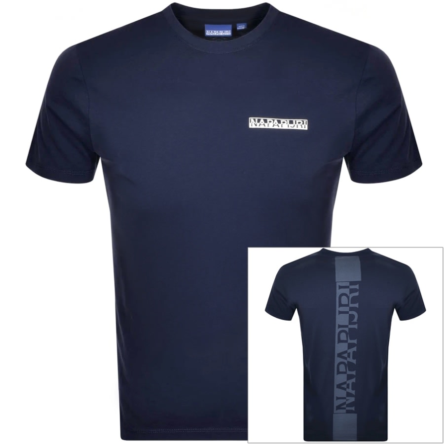 Alternative Image for ProductNapapijri S-Surf Short Sleeve T Shirt Navy1