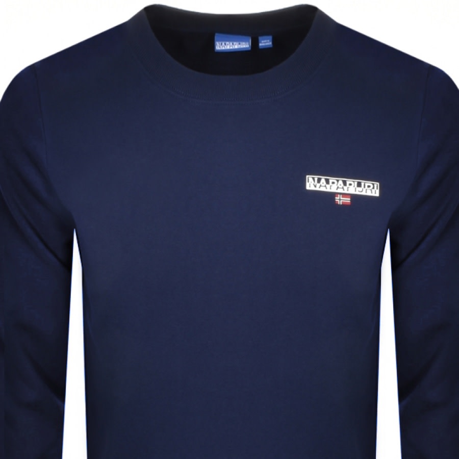 Alternative Image for ProductNapapijri B Ice Crew Sweatshirt Navy2