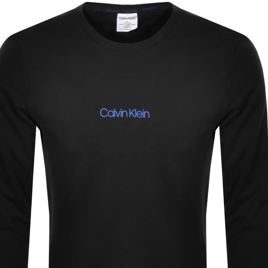 Alternative Image for ProductCalvin Klein Crew Neck Sweatshirt Black2