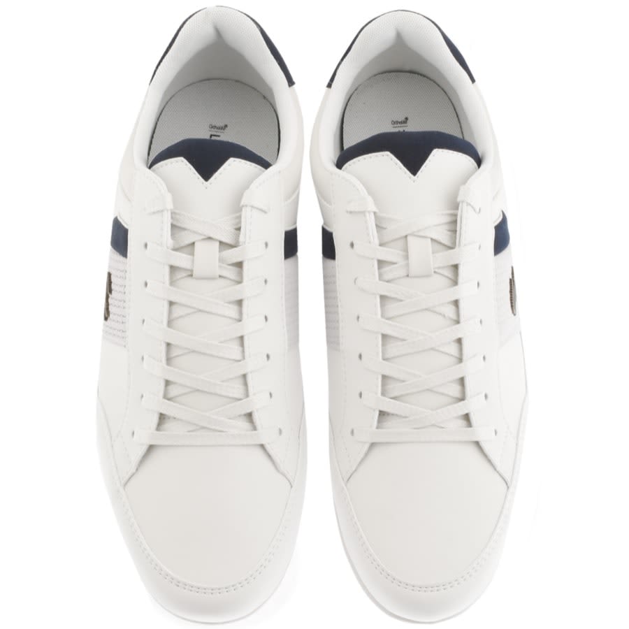 Alternative Image for ProductLacoste Chaymon Trainers Off White3
