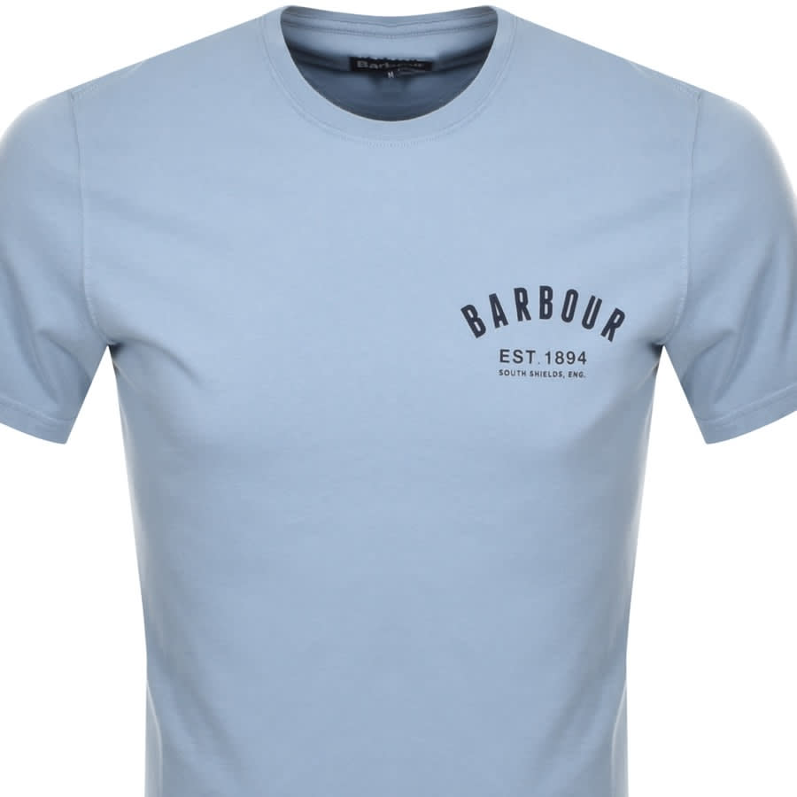 Alternative Image for ProductBarbour Preppy T Shirt Blue2