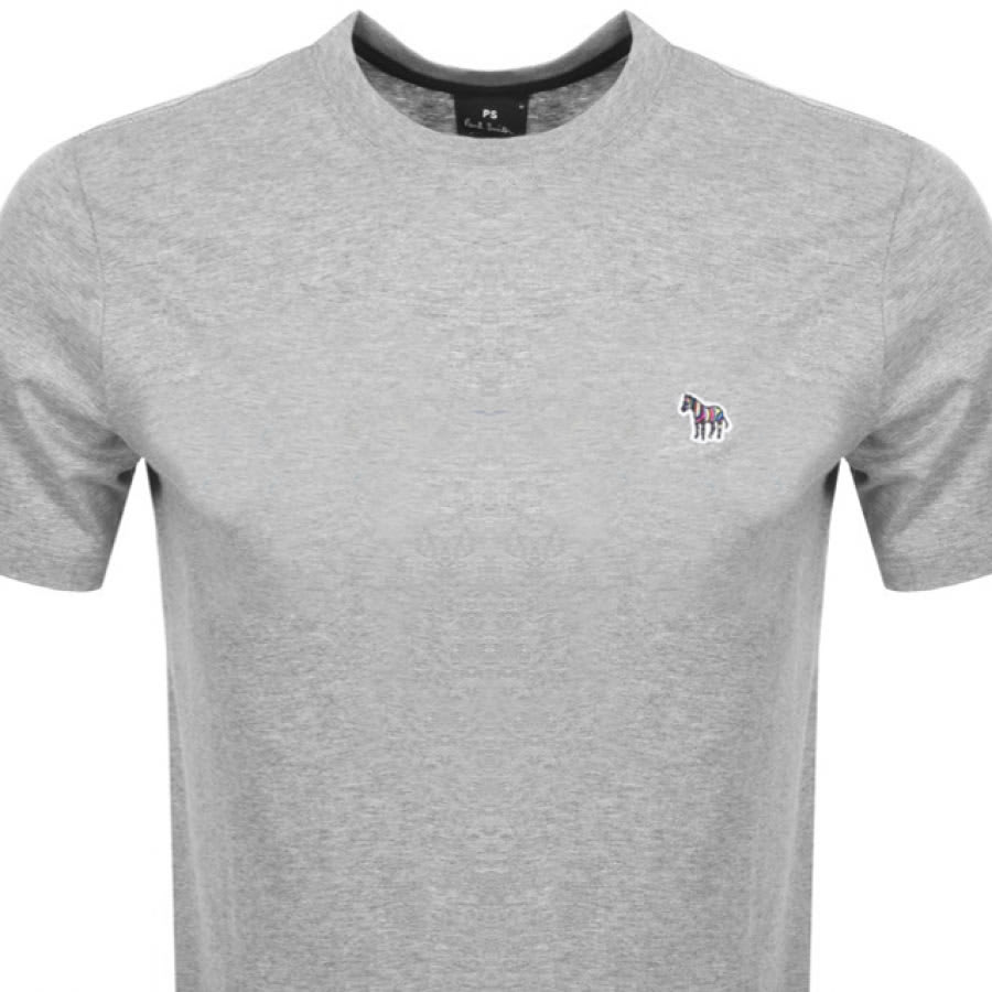 Alternative Image for ProductPS By Paul Smith Regular Fit T Shirt Grey2