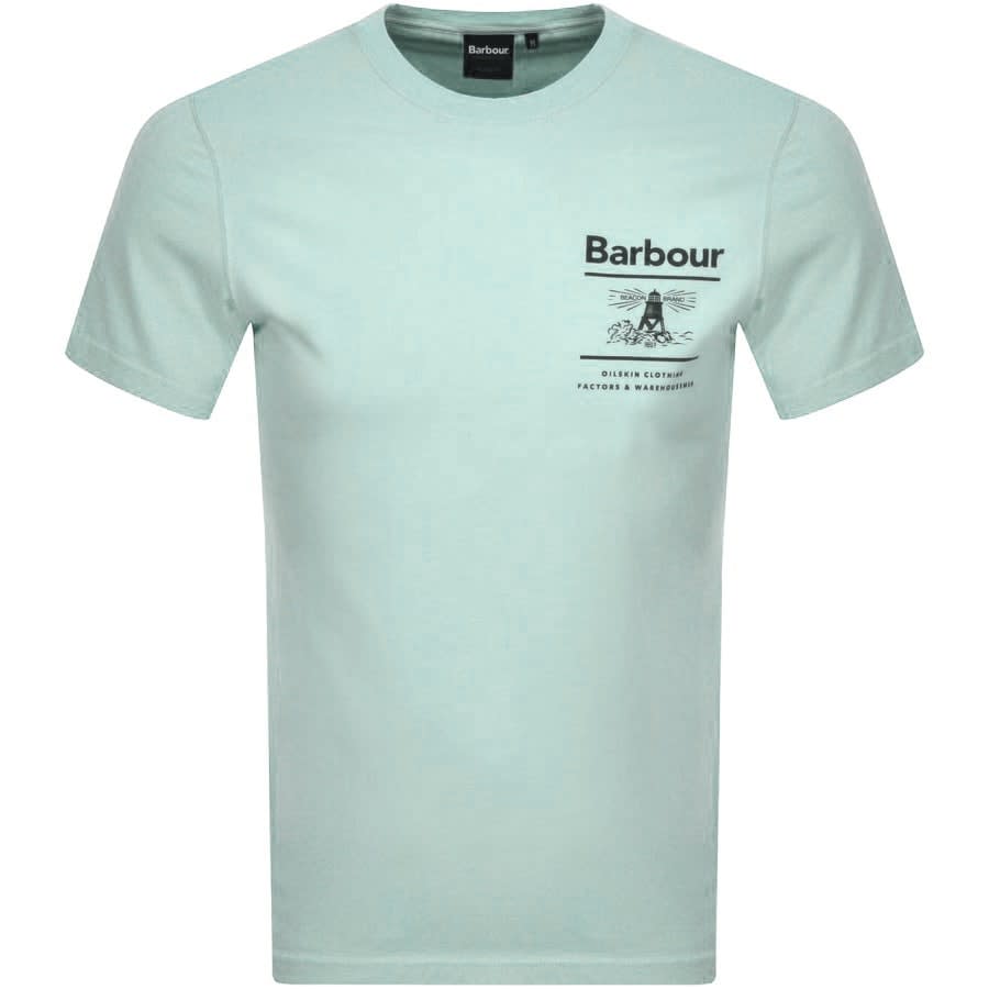 Alternative Image for ProductBarbour Chanonry T Shirt Green1
