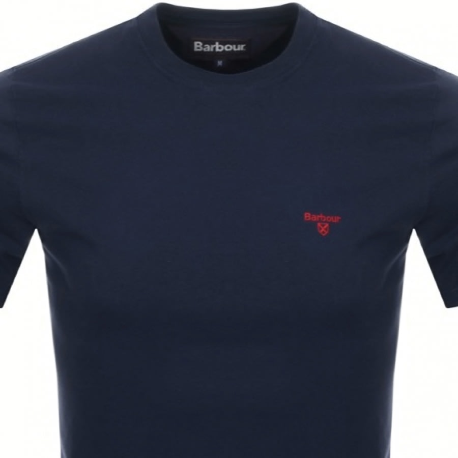 Alternative Image for ProductBarbour Sports T Shirt Navy2