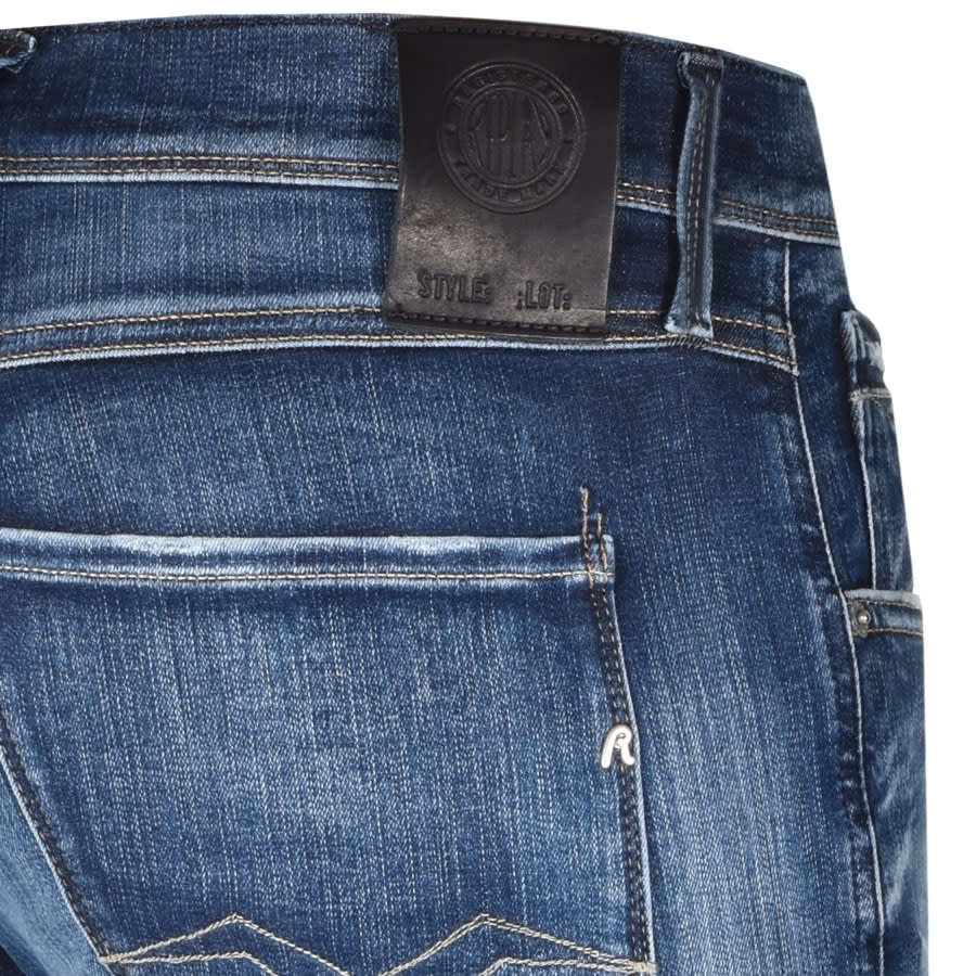 Alternative Image for ProductReplay Anbass Hyperflex Jeans Blue3