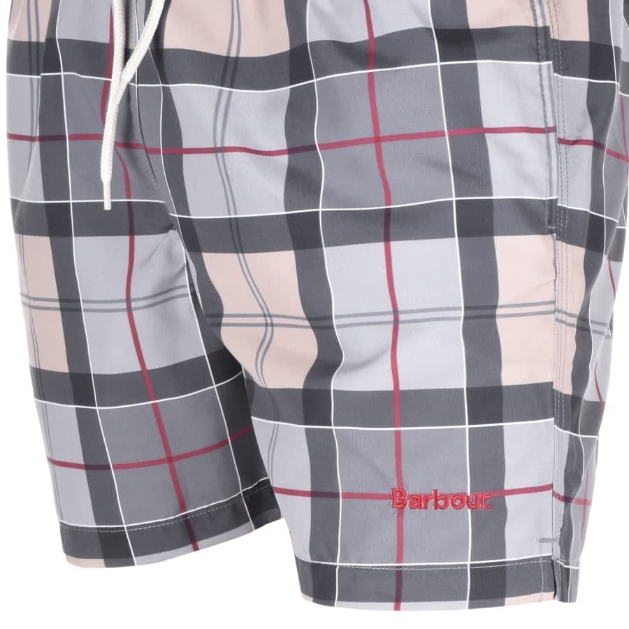 Alternative Image for ProductBarbour Tartan Swim Shorts Grey3