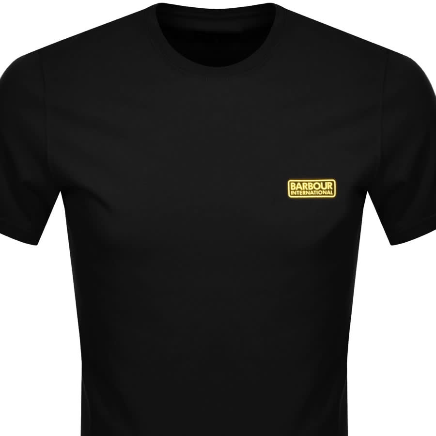 Alternative Image for ProductBarbour International Logo T Shirt Black2