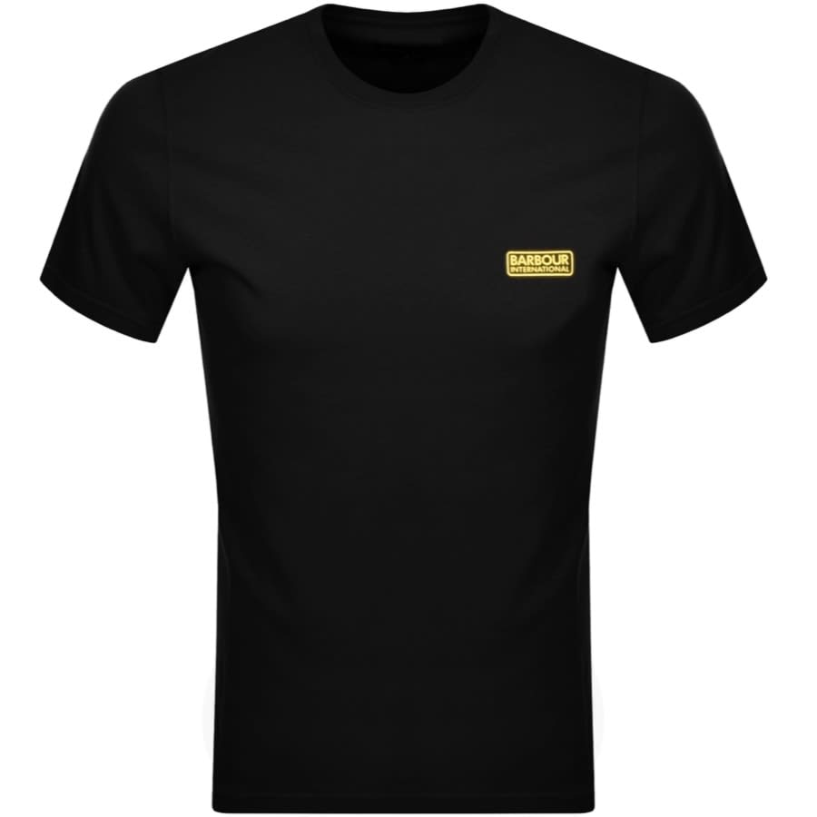 Alternative Image for ProductBarbour International Logo T Shirt Black1