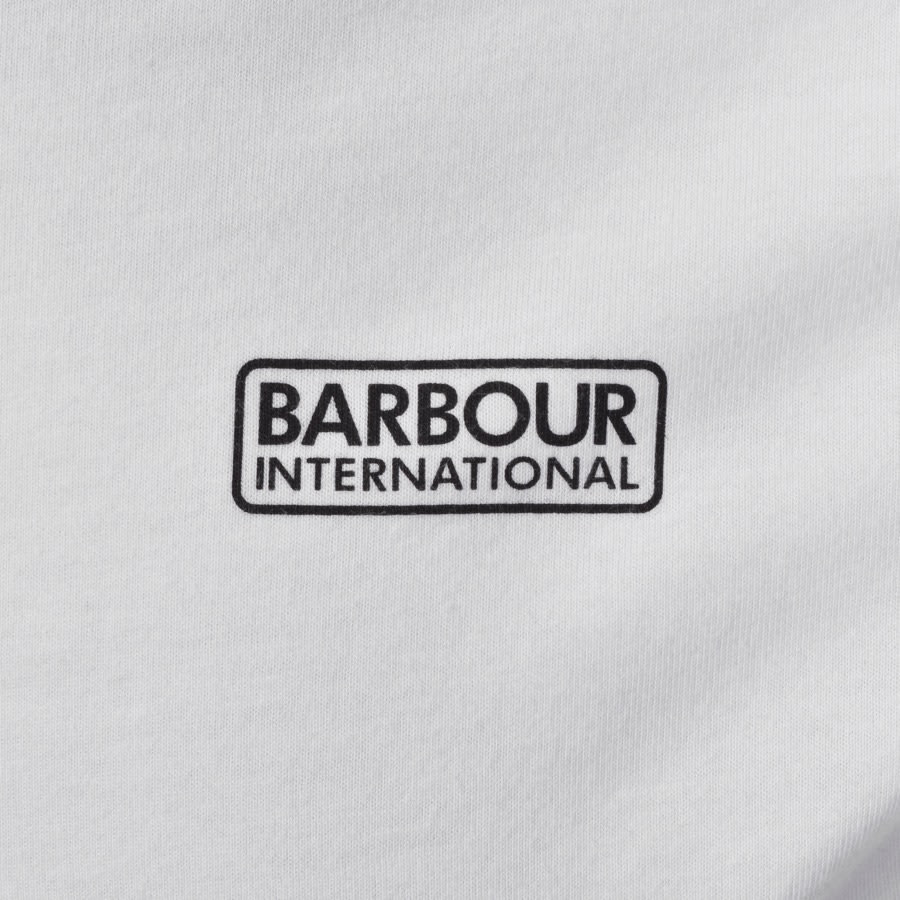 Alternative Image for ProductBarbour International Logo T Shirt White3