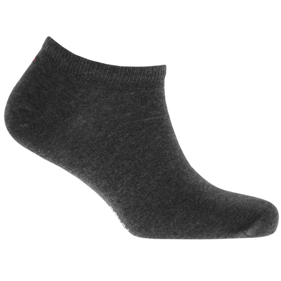 Alternative Image for ProductTommy Hilfiger Three Pack Trainer Socks Grey2