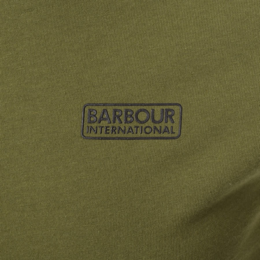 Alternative Image for ProductBarbour International Logo T Shirt Green3