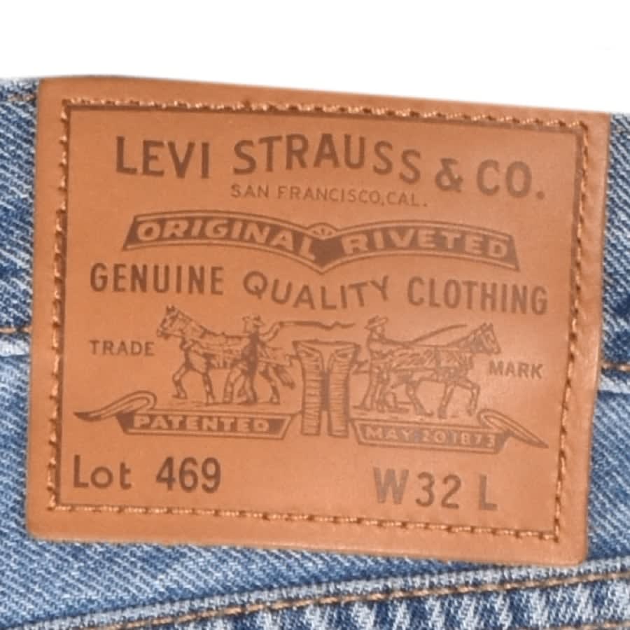 Alternative Image for ProductLevis Loose Fit 469 Denim Shorts Blue3