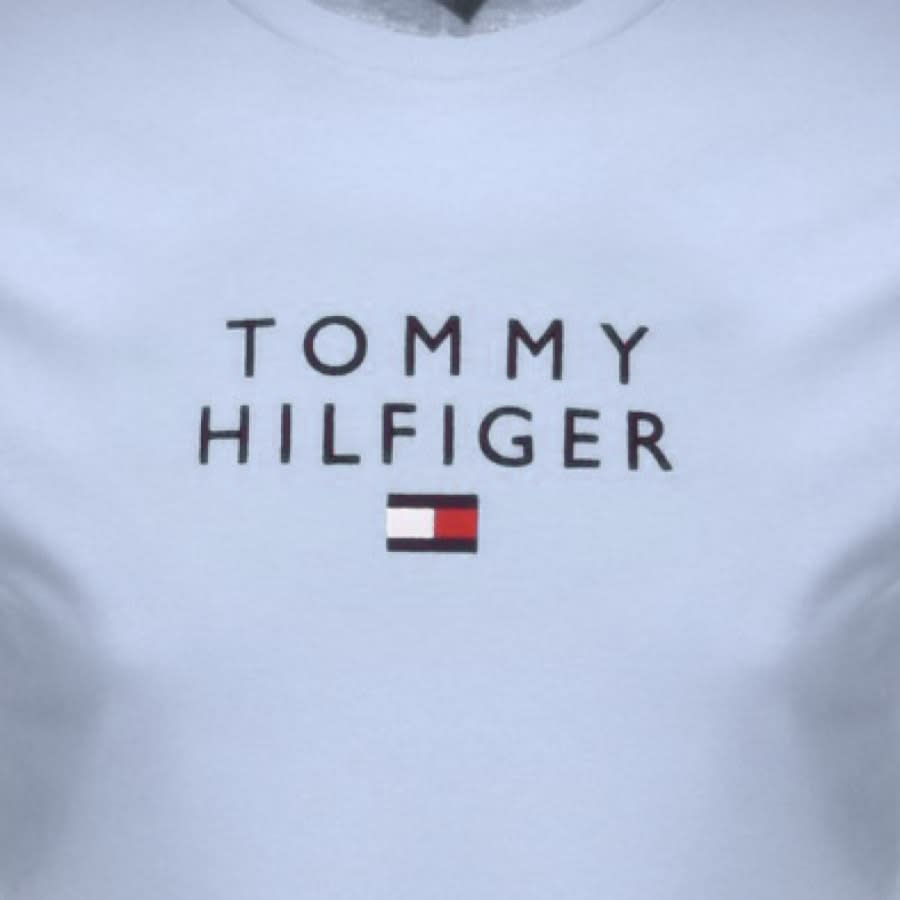 Alternative Image for ProductTommy Hilfiger Icon Flag Logo T Shirt Blue3