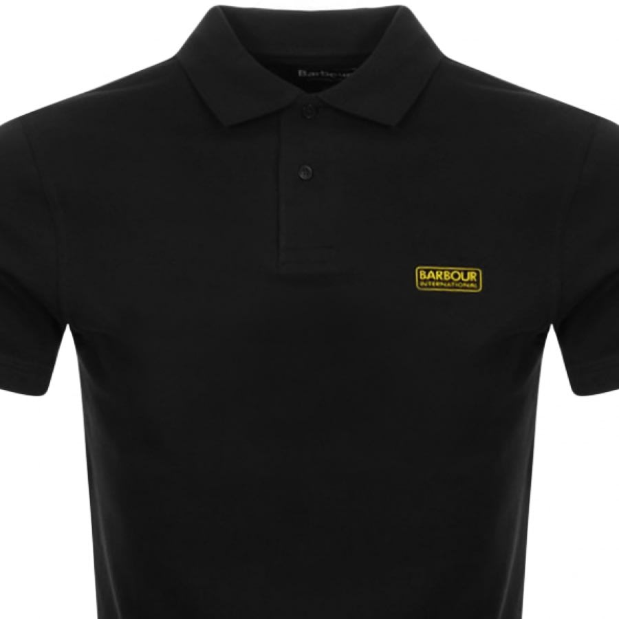Alternative Image for ProductBarbour International Essential Polo T Shirt Black2